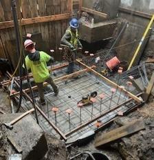 Bentonite rebar install-cropped